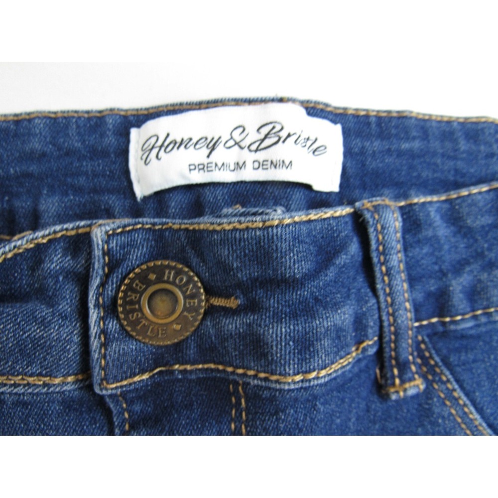 Honey & Bristle Jeans Legging Dark Wash Women's Size 6P - Picture 6 of 6